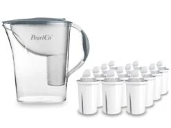 Wasserfilter Standard Grau Inkl. 12 Universal Filterkartuschen