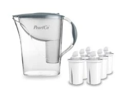 Wasserfilter Standard Grau Inkl. 6 Universal Filterkartuschen