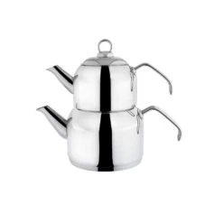 VIVIANA ASEL Teekannen-Set Größe XL Rostfreier Edelstahl 3fache Triplex-Kapselsohle Ergonomische Griffe Spülmaschinenfest -Siemens Store 3573fd34 6794 4b8d 8457 7e2526c89f83