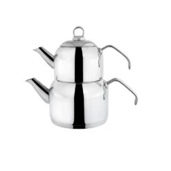 VIVIANA ASEL Teekannen-Set Größe XL Rostfreier Edelstahl 3fache Triplex-Kapselsohle Ergonomische Griffe Spülmaschinenfest -Siemens Store 3930f4bc 4dee 4775 8308 4eb923322ff7