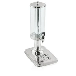 WAS Germany - Getränkedispenser, 3 Ltr., 21,5 X 31,5 X 50 Cm, Chromnickelstahl (9930030)