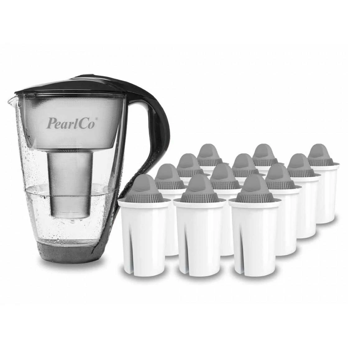 Glas-Wasserfilter Weiß Inkl. 6 Protect+ Filterkartuschen 7 Glas-Wasserfilter Weiß Inkl. 6 Protect+ Filterkartuschen – Bild 7