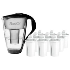 Glas-Wasserfilter Weiß Inkl. 12 Universal Filterkartuschen -Siemens Store 8ba43d8b 87cb 4128 9d9e 9cb2b2083ee0