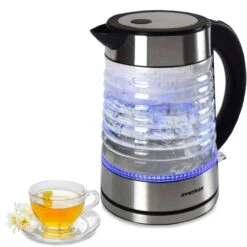 1.7 Liter Wasserkocher Lago Aus Glas & Edelstahl Mit Blauem LED Licht -Siemens Store 8c1268df 2c00 47f4 9167 69f6799804a6 3