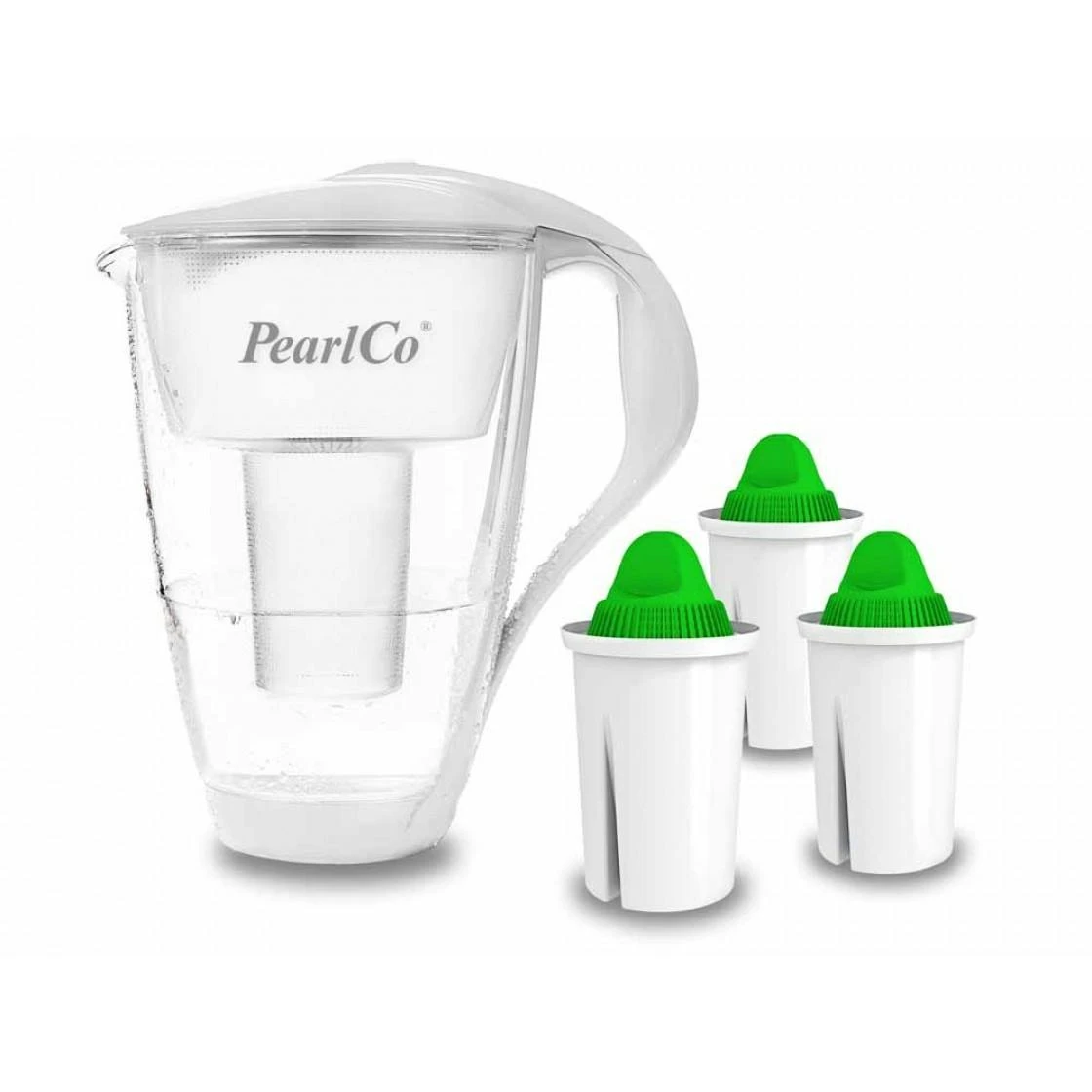 Glas-Wasserfilter Mint Inkl. 6 Alkaline Filterkartuschen 6 Glas-Wasserfilter Mint Inkl. 6 Alkaline Filterkartuschen – Bild 6