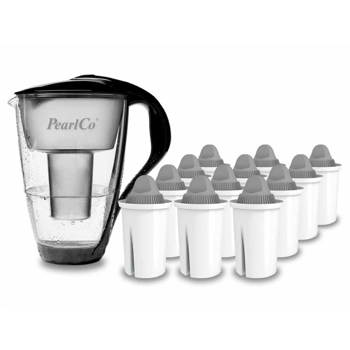 Glas-Wasserfilter Weiß Inkl. 6 Protect+ Filterkartuschen 6 Glas-Wasserfilter Weiß Inkl. 6 Protect+ Filterkartuschen – Bild 6