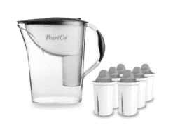 Wasserfilter Standard Anthrazit Inkl. 6 Protect+ Filterkartuschen