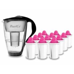 Glas-Wasserfilter Rot Inkl. 12 AquaMag Filterkartuschen 11 Glas-Wasserfilter Rot Inkl. 12 AquaMag Filterkartuschen -Siemens Store da650768 cddb 4920 985a a1a68a6e38fd