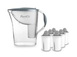 Wasserfilter Standard Grau Inkl. 6 Protect+ Filterkartuschen