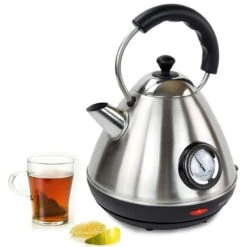 Schäfer Wasserkocher EDS 1,7 Liter 2200 W Wasserkessel Teekocher Edelstahl 360 Grad, Weiß/Schwarz -Siemens Store fa5d0a03 b72b 40f3 994f c84f5ad64330